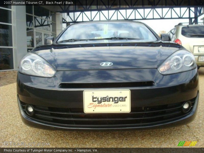 Black Pearl / Black 2007 Hyundai Tiburon GT