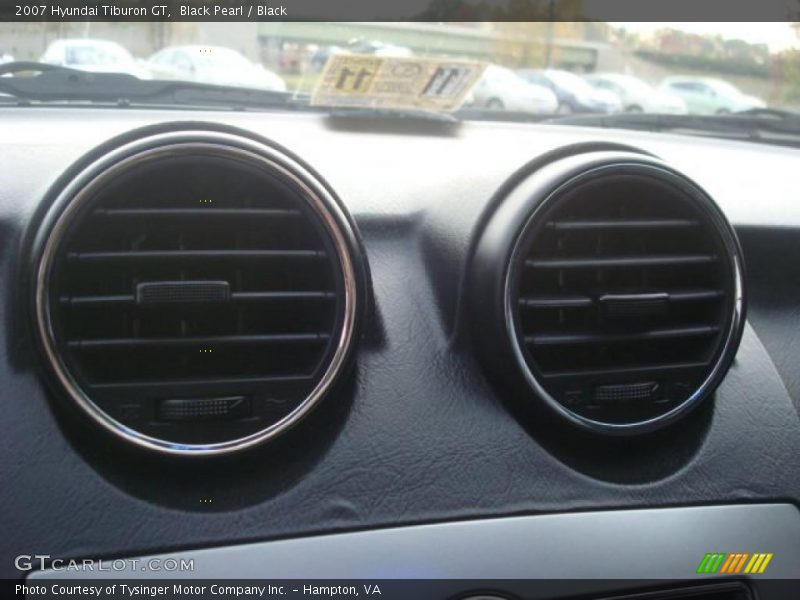 Black Pearl / Black 2007 Hyundai Tiburon GT