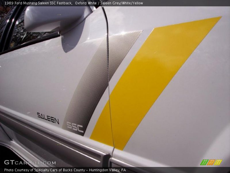  1989 Mustang Saleen SSC Fastback Logo