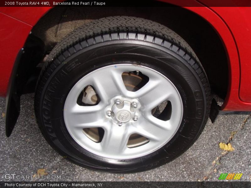 Barcelona Red Pearl / Taupe 2008 Toyota RAV4 4WD