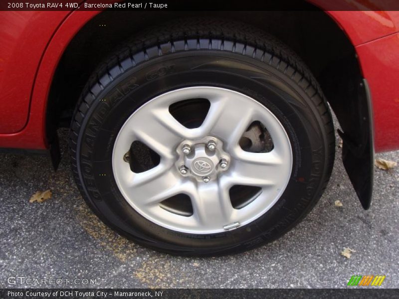 Barcelona Red Pearl / Taupe 2008 Toyota RAV4 4WD
