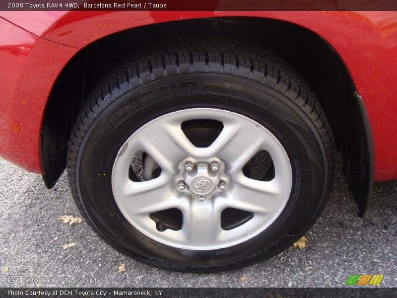Barcelona Red Pearl / Taupe 2008 Toyota RAV4 4WD