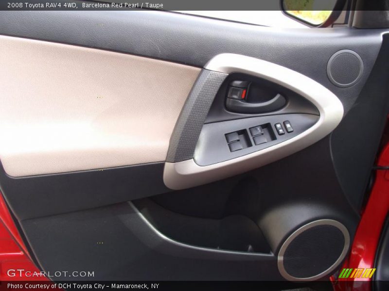 Barcelona Red Pearl / Taupe 2008 Toyota RAV4 4WD