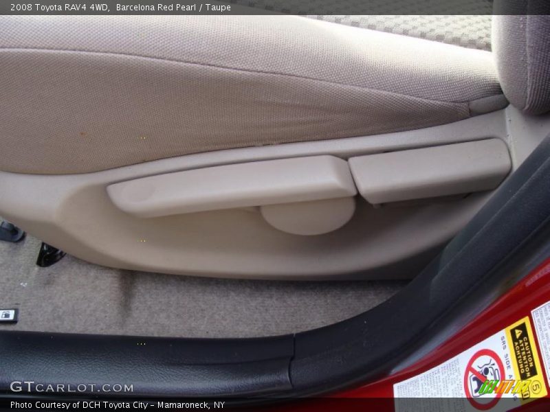 Barcelona Red Pearl / Taupe 2008 Toyota RAV4 4WD