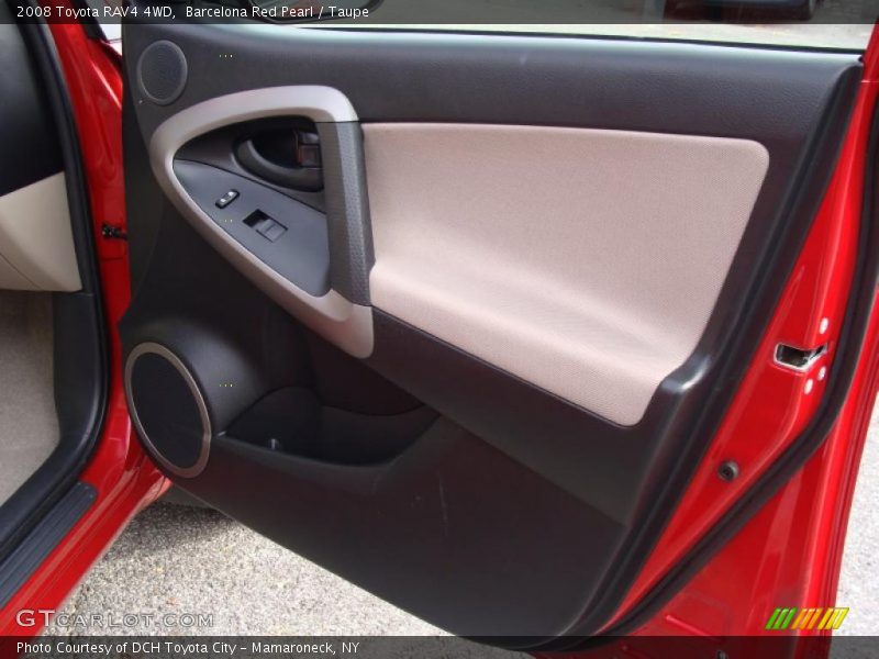 Barcelona Red Pearl / Taupe 2008 Toyota RAV4 4WD