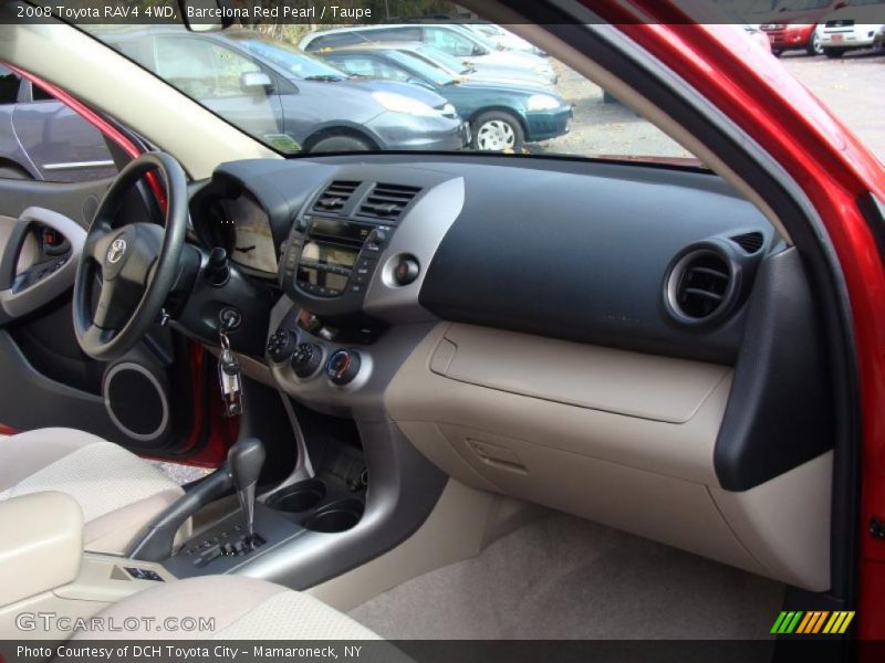 Barcelona Red Pearl / Taupe 2008 Toyota RAV4 4WD
