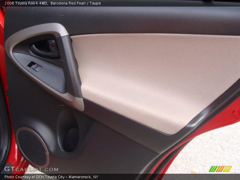 Barcelona Red Pearl / Taupe 2008 Toyota RAV4 4WD
