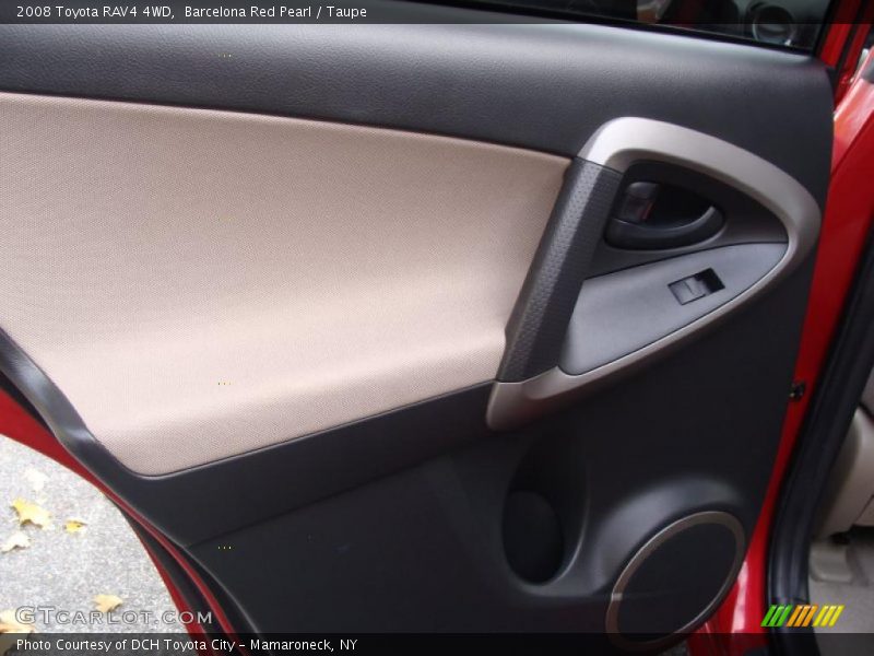 Barcelona Red Pearl / Taupe 2008 Toyota RAV4 4WD