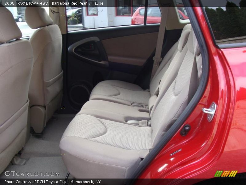 Barcelona Red Pearl / Taupe 2008 Toyota RAV4 4WD