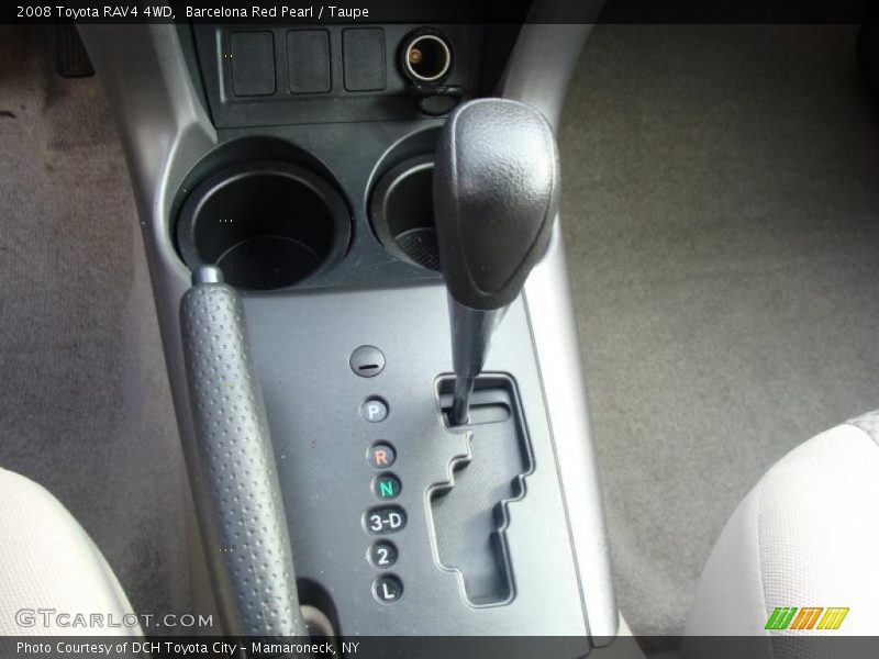 Barcelona Red Pearl / Taupe 2008 Toyota RAV4 4WD