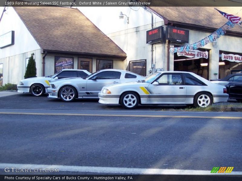  1989 Mustang Saleen SSC Fastback Oxford White