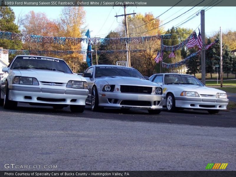  1989 Mustang Saleen SSC Fastback Oxford White