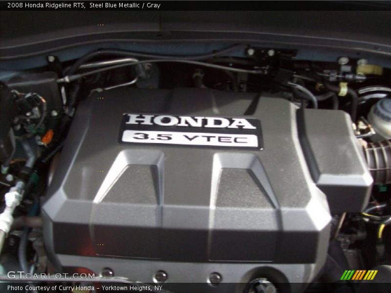 Steel Blue Metallic / Gray 2008 Honda Ridgeline RTS