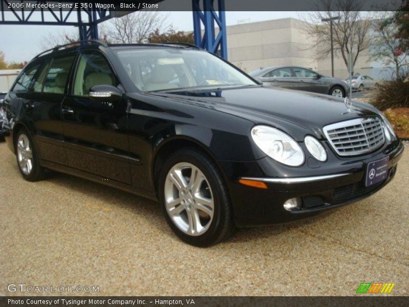 Black / Stone 2006 Mercedes-Benz E 350 Wagon