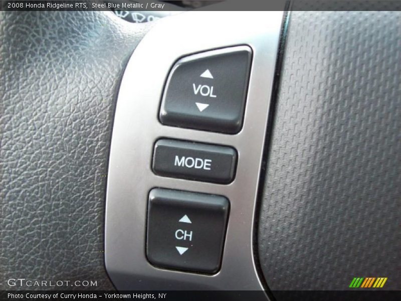Controls of 2008 Ridgeline RTS