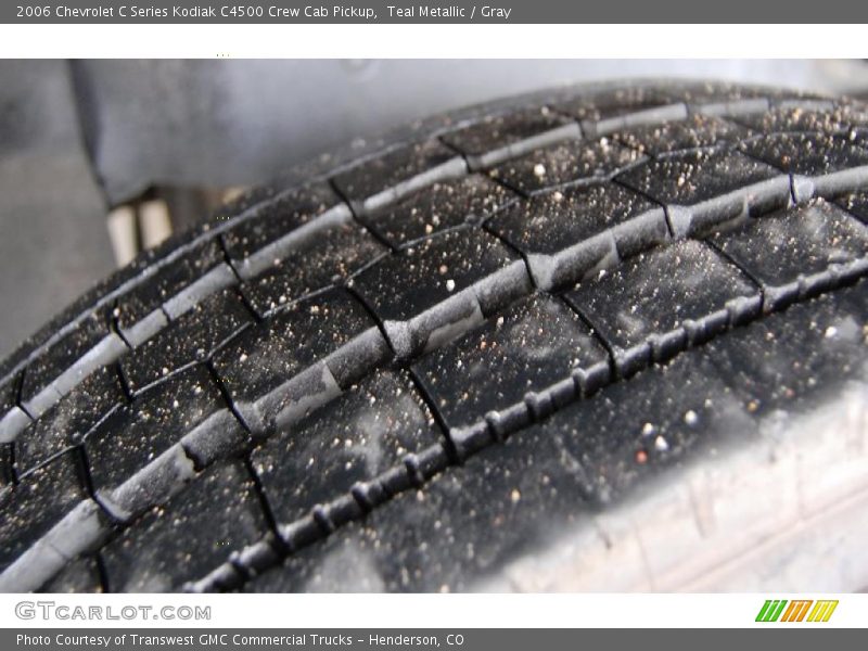 Teal Metallic / Gray 2006 Chevrolet C Series Kodiak C4500 Crew Cab Pickup