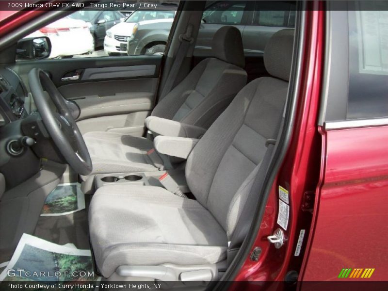  2009 CR-V EX 4WD Gray Interior