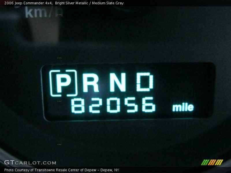 Bright Silver Metallic / Medium Slate Gray 2006 Jeep Commander 4x4