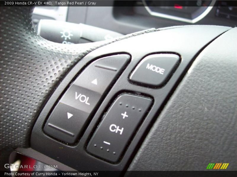 Controls of 2009 CR-V EX 4WD
