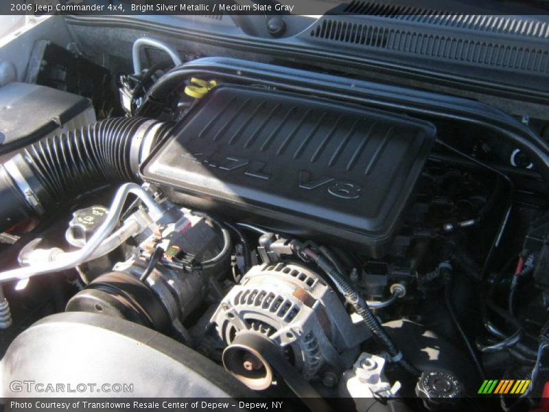 Bright Silver Metallic / Medium Slate Gray 2006 Jeep Commander 4x4