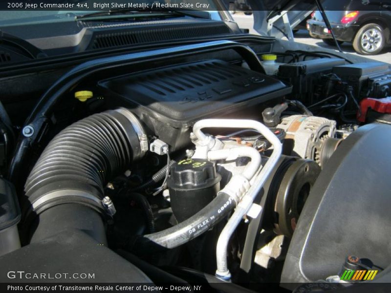 Bright Silver Metallic / Medium Slate Gray 2006 Jeep Commander 4x4