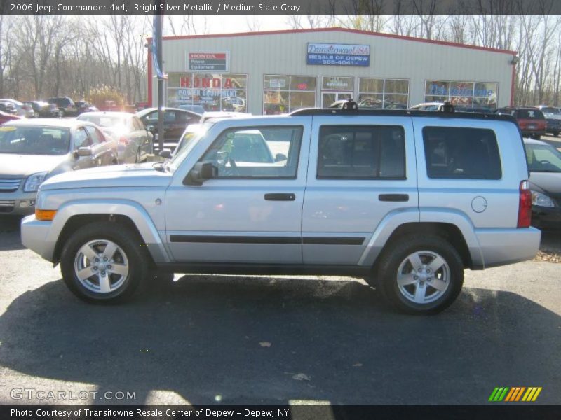 Bright Silver Metallic / Medium Slate Gray 2006 Jeep Commander 4x4