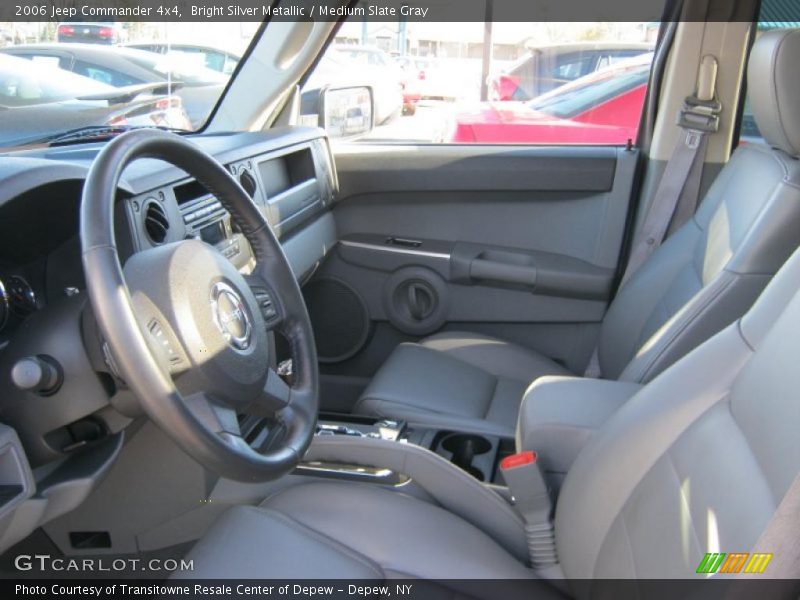 Bright Silver Metallic / Medium Slate Gray 2006 Jeep Commander 4x4