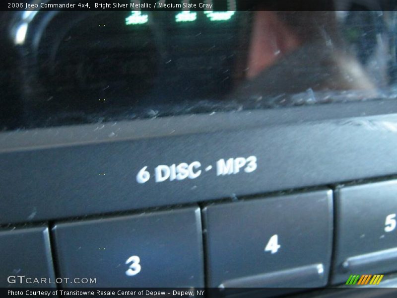 Bright Silver Metallic / Medium Slate Gray 2006 Jeep Commander 4x4