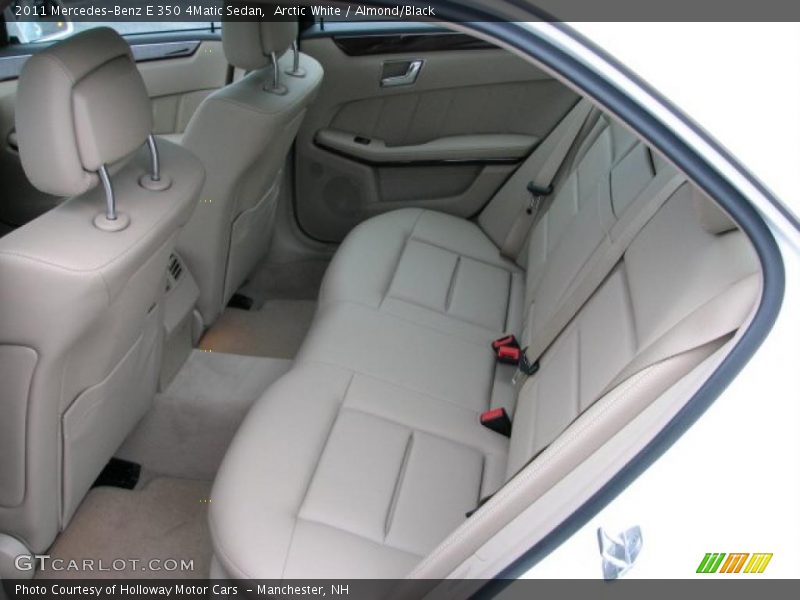 Arctic White / Almond/Black 2011 Mercedes-Benz E 350 4Matic Sedan