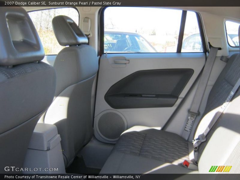 Sunburst Orange Pearl / Pastel Slate Gray 2007 Dodge Caliber SE