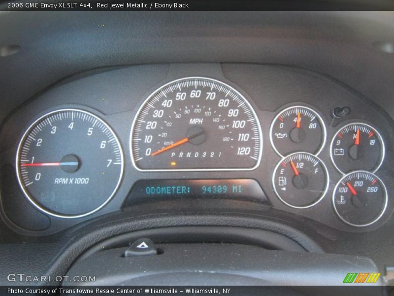 Red Jewel Metallic / Ebony Black 2006 GMC Envoy XL SLT 4x4