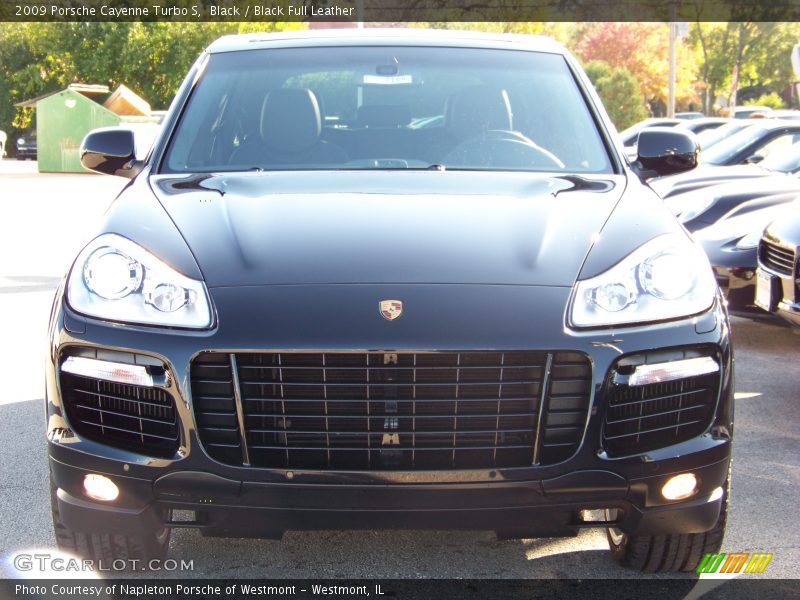 Black / Black Full Leather 2009 Porsche Cayenne Turbo S