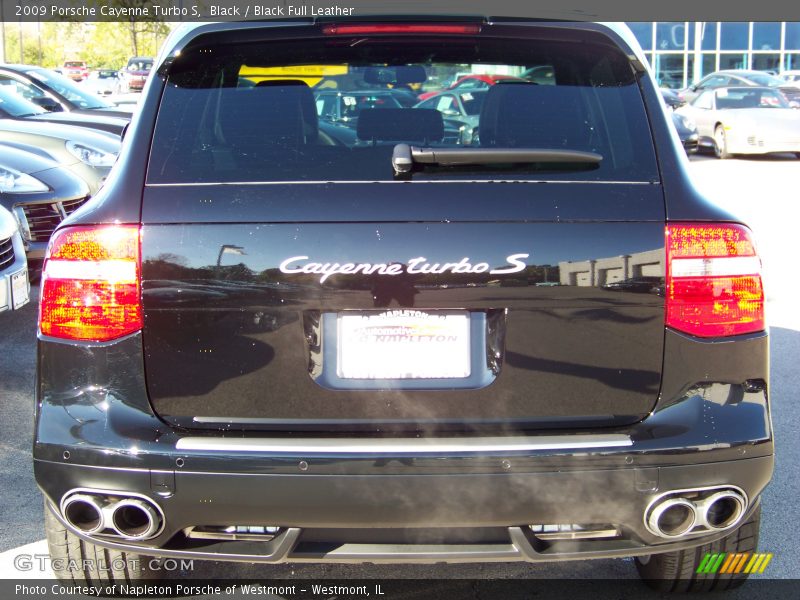 Black / Black Full Leather 2009 Porsche Cayenne Turbo S