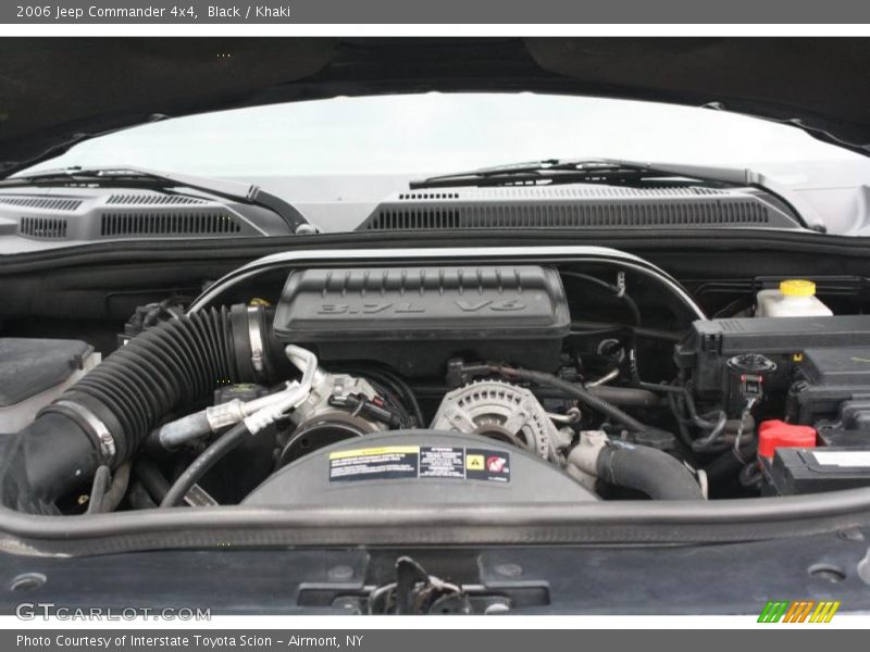 Black / Khaki 2006 Jeep Commander 4x4