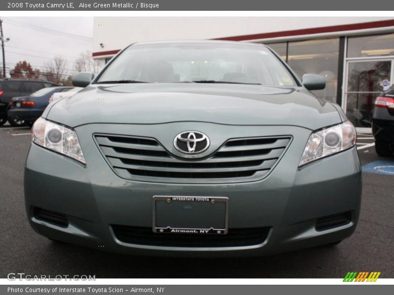 Aloe Green Metallic / Bisque 2008 Toyota Camry LE