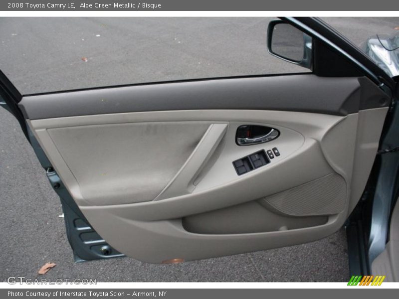 Aloe Green Metallic / Bisque 2008 Toyota Camry LE