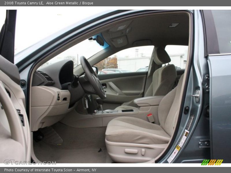 Aloe Green Metallic / Bisque 2008 Toyota Camry LE
