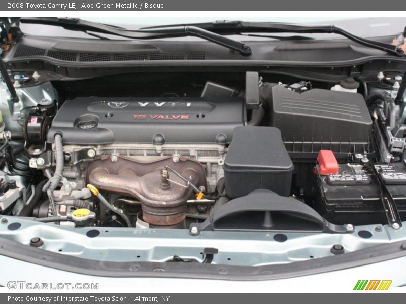 Aloe Green Metallic / Bisque 2008 Toyota Camry LE