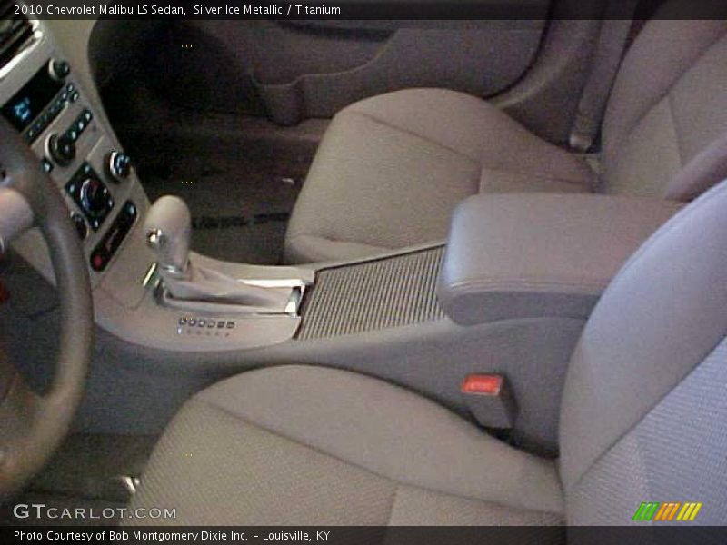 Silver Ice Metallic / Titanium 2010 Chevrolet Malibu LS Sedan