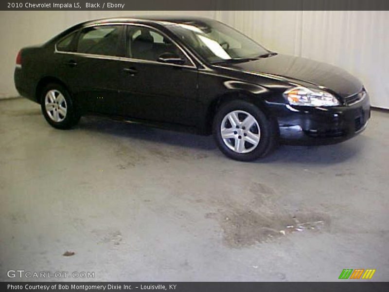 Black / Ebony 2010 Chevrolet Impala LS