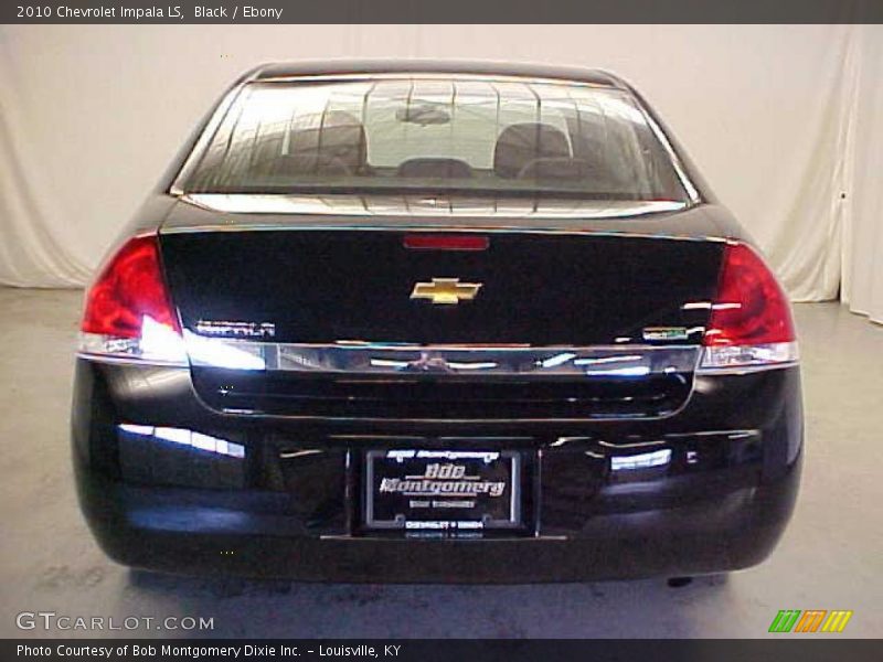 Black / Ebony 2010 Chevrolet Impala LS