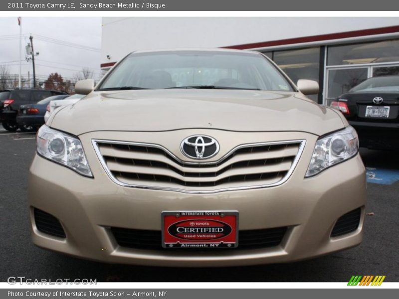 Sandy Beach Metallic / Bisque 2011 Toyota Camry LE
