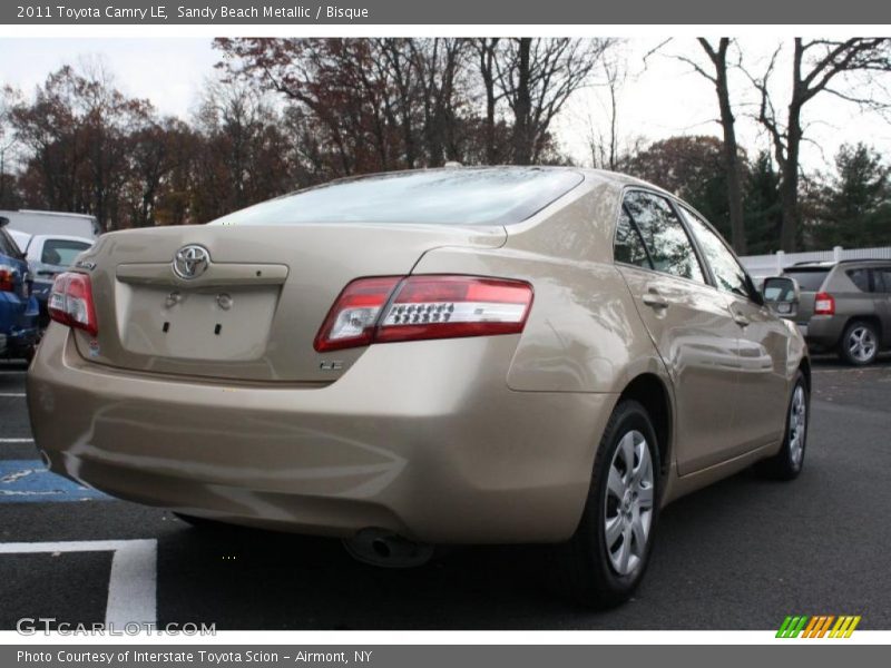 Sandy Beach Metallic / Bisque 2011 Toyota Camry LE