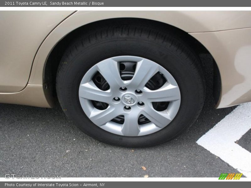 Sandy Beach Metallic / Bisque 2011 Toyota Camry LE