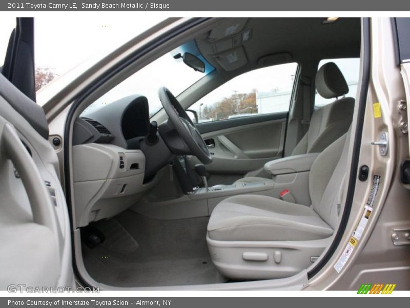 Sandy Beach Metallic / Bisque 2011 Toyota Camry LE
