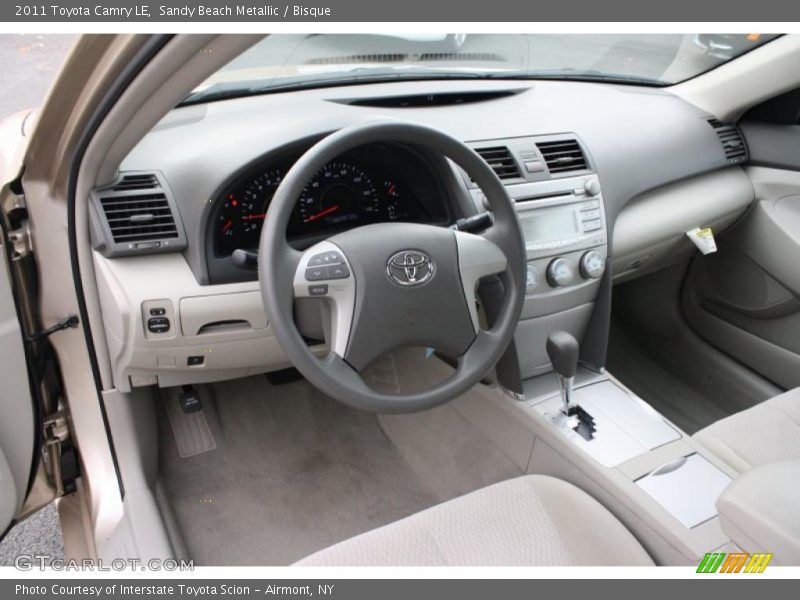 Sandy Beach Metallic / Bisque 2011 Toyota Camry LE