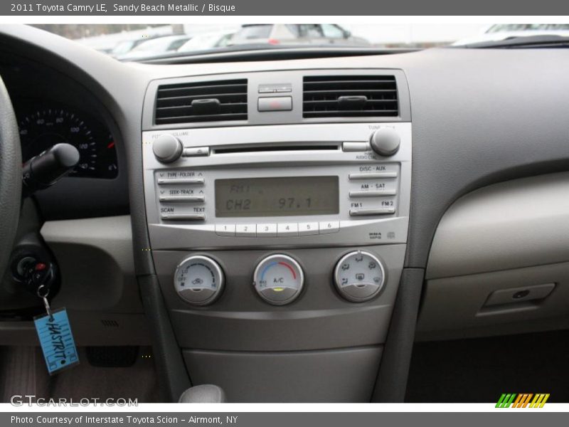 Sandy Beach Metallic / Bisque 2011 Toyota Camry LE