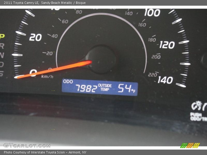 Sandy Beach Metallic / Bisque 2011 Toyota Camry LE