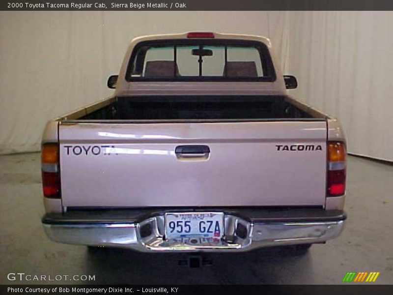 Sierra Beige Metallic / Oak 2000 Toyota Tacoma Regular Cab