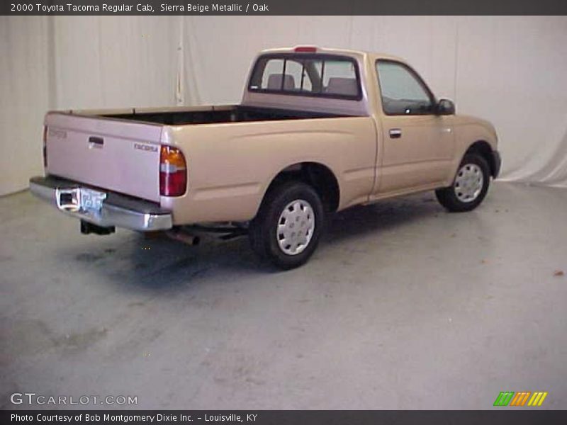 Sierra Beige Metallic / Oak 2000 Toyota Tacoma Regular Cab
